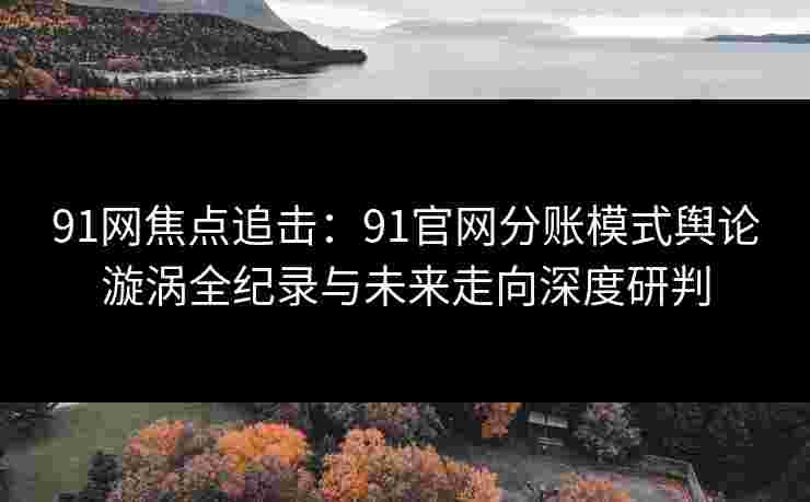 91网焦点追击：91官网分账模式舆论漩涡全纪录与未来走向深度研判